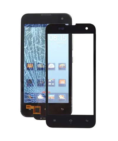 For Xiaomi 2 / Mi2 Touch Panel Digitizer Glass Lens Part(Black)