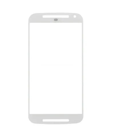 Front Screen Outer Glass Lens for Motorola Moto G (2nd Gen) / XT1063(White)