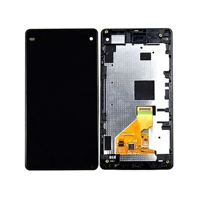 LCD Display + Touch Panel with Frame for Sony Xperia Z1 Compact(Black)