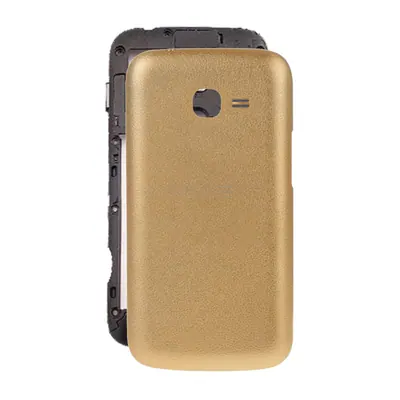 For Galaxy Ace 3 / S7272 Skin Texture Back Housing Cover (Gold)