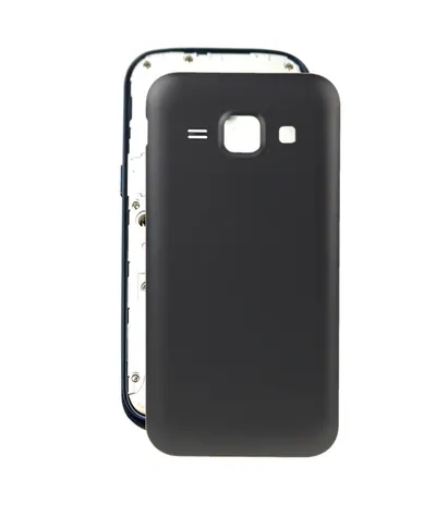 For Galaxy J1 / J100 High Quality Smooth Surface Back Housing Cover (Black)
