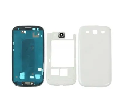For Galaxy SIII / i9300 High Quality Full Housing Chassis (White)