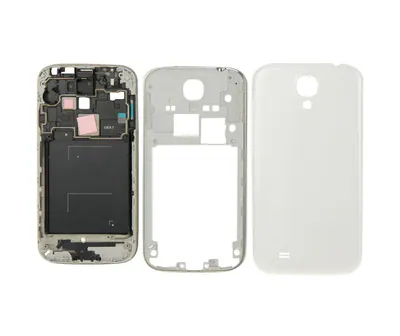 For Galaxy S4 / i337 Full Housing Faceplate Cover (White)