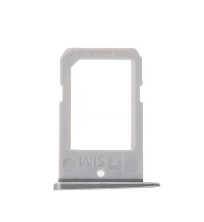 For Galaxy S6 Edge / G925 SIM Card Tray (Silver)