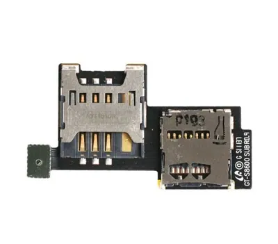 For Samsung Wave 3 / S8600 Original Card Socket Flex Cable