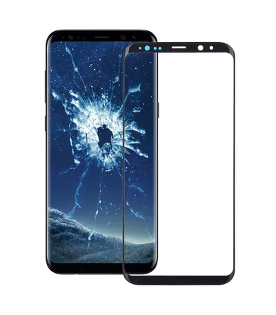 For Galaxy S9 Original Front Screen Outer Glass Lens (Black)