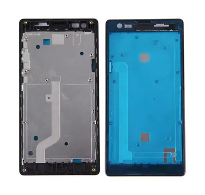 For Xiaomi Redmi (3G Version) Front Housing LCD Frame Bezel(Black)