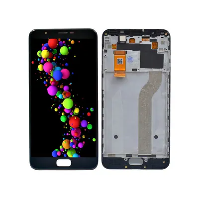 OEM LCD Screen for Asus Zenfone 4 Max Plus ZC550TL X015D Digitizer Full Assembly with Frame (Black)