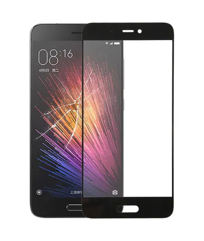 Front Screen Outer Glass Lens for Xiaomi Mi 5(Black)