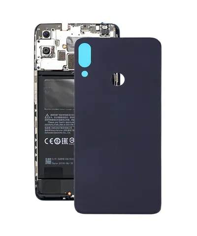 For Tecno Camon 11 Frosted Battery Back Cover (Black)