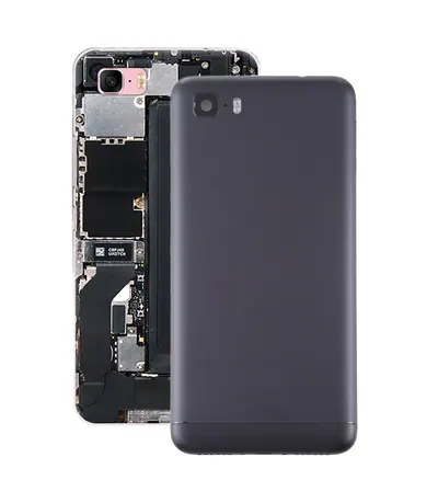 Battery Back Cover with Camera Lens for Asus Zenfone 3s Max ZC521TL(Black)