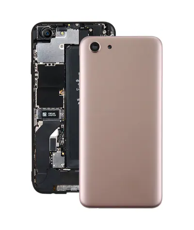 For OPPO A83 Back Cover with Camera Lens (Gold)