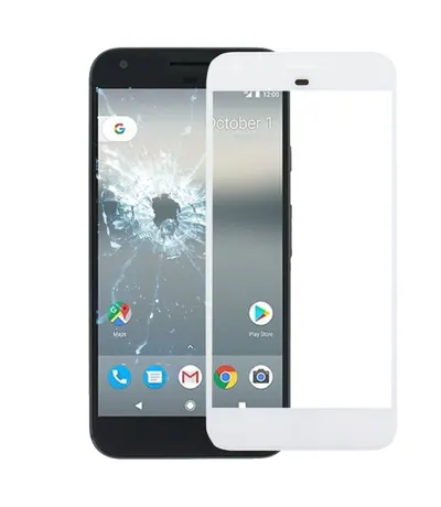 Front Screen Outer Glass Lens for Google Pixel XL(White)