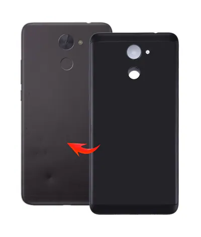 for Huawei Enjoy 7 Plus / Y7 Prime (2017) / Nova Lite Plus Back Cover(Black)