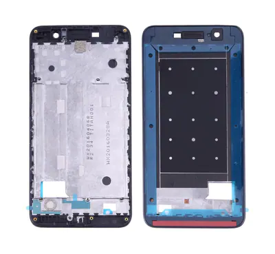 For Huawei Enjoy 5 / Y6 Pro Front Housing LCD Frame Bezel Plate(Black)