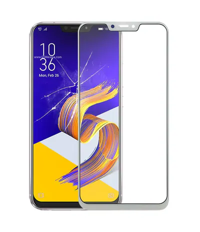 Front Screen Outer Glass Lens for Asus Zenfone 5 ZE620KL / Zenfone 5z ZS620KL (White)