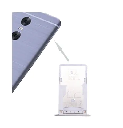 For Xiaomi Redmi Pro SIM & SIM / TF Card Tray(Silver)