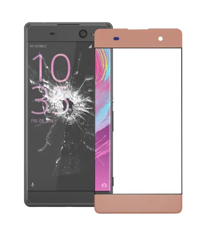 Front Screen Outer Glass Lens for Sony Xperia XA (Rose Gold)
