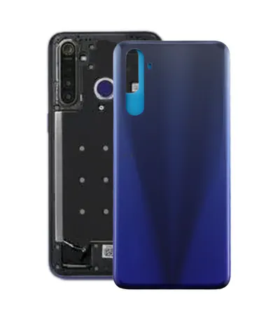 For OPPO Realme 6 Battery Back Cover (Blue)