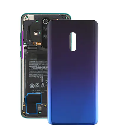 For OPPO Realme X Original Battery Back Cover (Twilight)