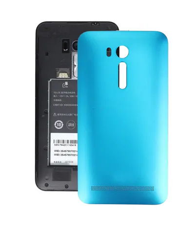 Original Back Battery Cover for 5.5 inch Asus Zenfone Go / ZB551KL(Blue)