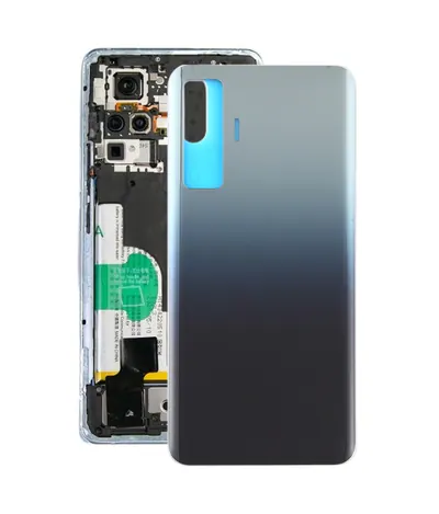 For Vivo X50 Battery Back Cover (Black)