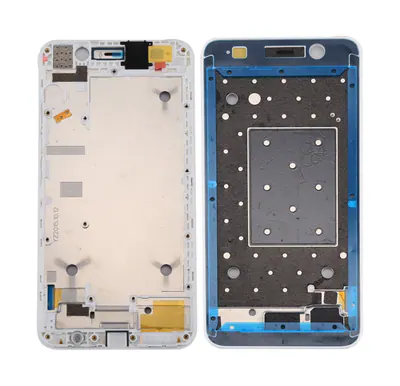 For Huawei Y6 / Honor 4A Front Housing LCD Frame Bezel Plate(White)
