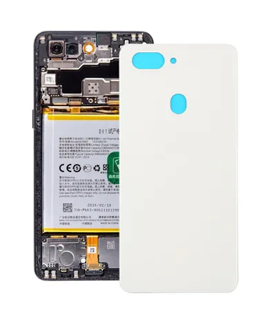 For OPPO R15 Back Cover (White)