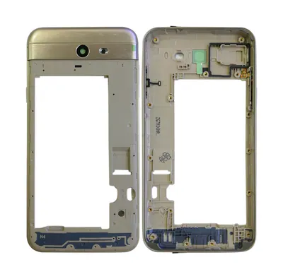 For Galaxy J7 V J727V (Verizon) Rear Housing Frame (Gold)