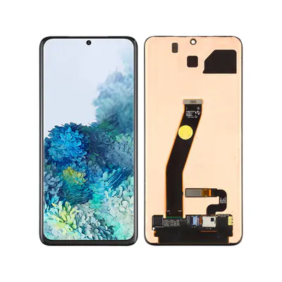 Original Dynamic AMOLED LCD Screen for Galaxy S20 4G with Digitizer Full Assembly (Black)