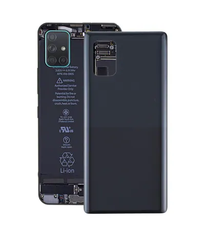 For Samsung Galaxy A51 5G SM-A516 Battery Back Cover (Black)