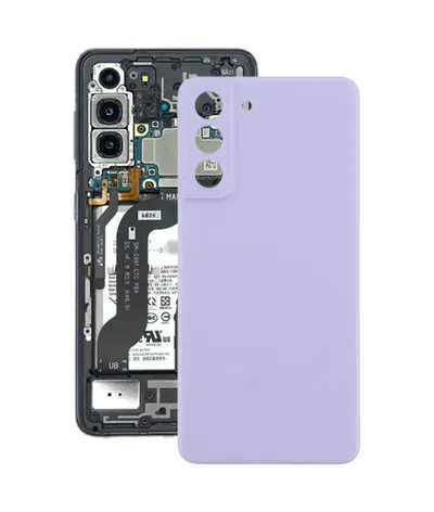 For Samsung Galaxy S21 FE 5G SM-G990B Battery Back Cover (Purple)