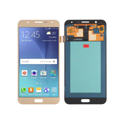 OLED LCD Screen for Samsung Galaxy J7 SM-J700 With Digitizer Full Assembly (Gold)