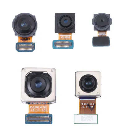 For Samsung Galaxy A72 SM-A725 Original Camera Set (Telephoto + Macro + Wide + Main Camera + Front Camera)