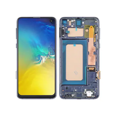 TFT LCD Screen For Samsung Galaxy S10e SM-G970 Digitizer Full Assembly with Frame