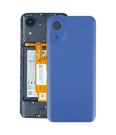 For Samsung Galaxy A03 Core SM-A032F Original Battery Back Cover(Blue)