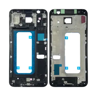 For Galaxy J4+ / J415 Front Housing LCD Frame Bezel Plate (Black)