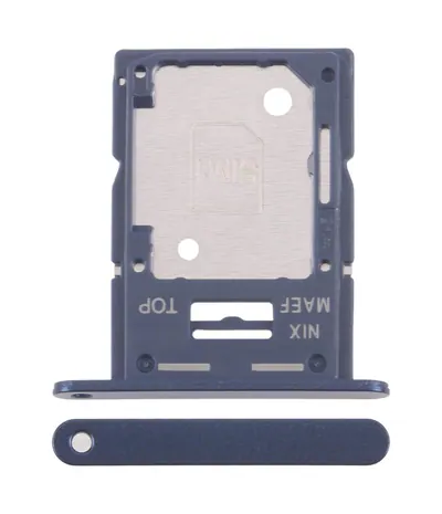 For Samsung Galaxy M15 SM-M156B Original SIM Card Tray + SIM Card Tray / Micro SD Card Tray (Black)