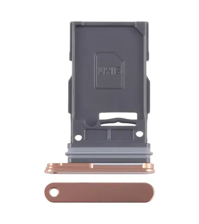 For Samsung Galaxy S24 SM-S921B Original SIM Card Tray (Orange)