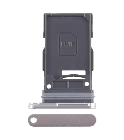 For Samsung Galaxy S24+ SM-S926B Original SIM Card Tray (Silver)