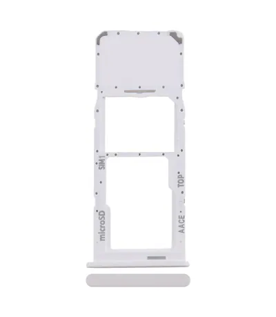 For Samsung Galaxy A13 SM-A135 Original SIM + Micro SD Card Tray (White)