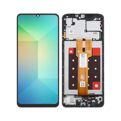 For Samsung Galaxy A06 5G LCD Screen Digitizer Full Assembly with Frame