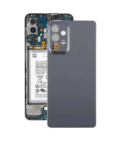 For Samsung Galaxy A73 SM-A736B Back Cover(Gray)