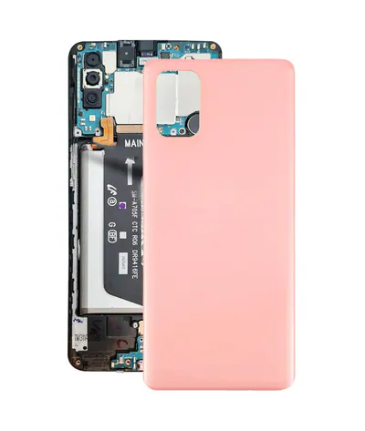 For Samsung Galaxy A71 4G SM-A715F Back Cover(Pink)