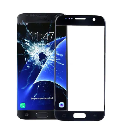 For Samsung Galaxy S7 Front Screen Outer Glass Lens with OCA Optically Clear Adhesive