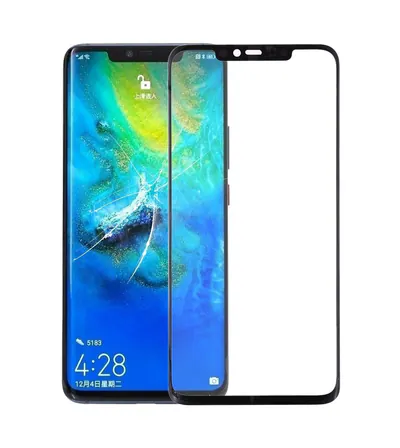 For Huawei Mate 20 Pro Front Screen Outer Glass Lens with OCA Optically Clear Adhesive