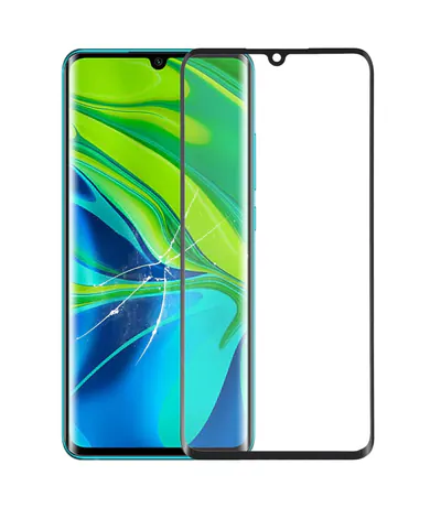 Front Screen Outer Glass Lens with OCA Optically Clear Adhesive for Xiaomi Mi CC9 Pro