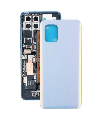 Original Battery Back Cover for Xiaomi Mi 10 Lite 5G(White)