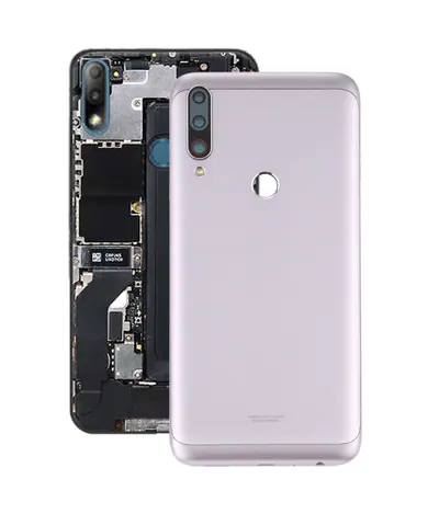 Battery Back Cover for Asus Zenfone Max Plus (M2) ZB634KL(Silver)