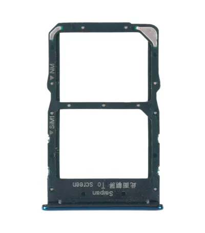 SIM Card Tray + NM Card Tray for Huawei Mate 30 Lite (Green)